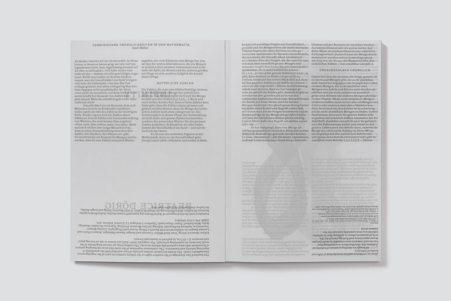 Beatrice Dörig: Infinity