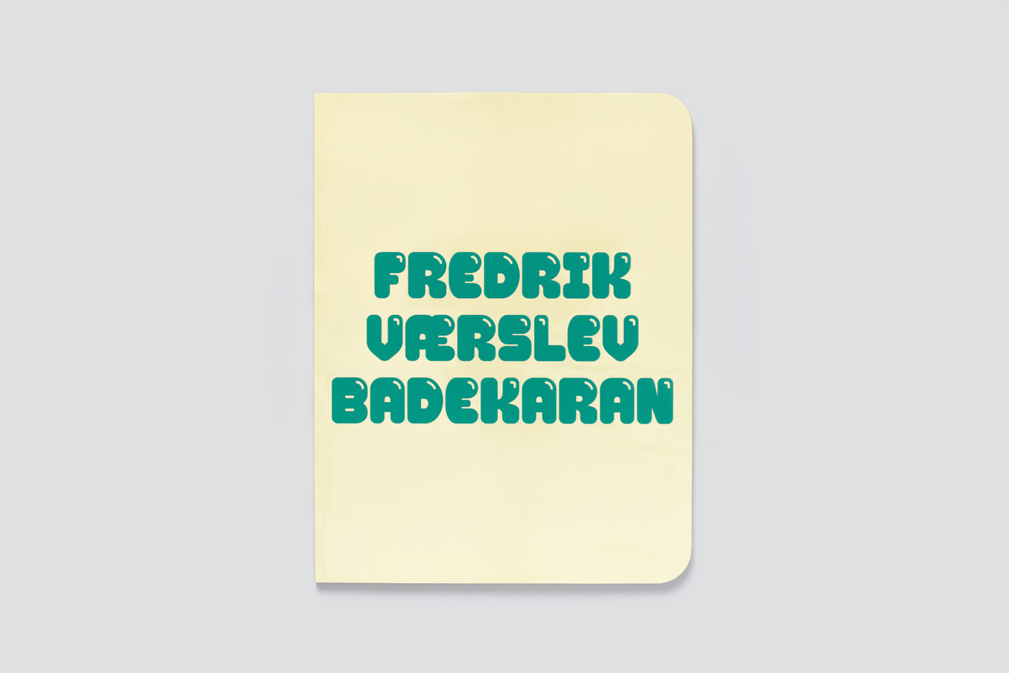 Fredrik Værslev: Badekaran
